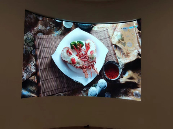 上杭室内P2.5弧形LED屏